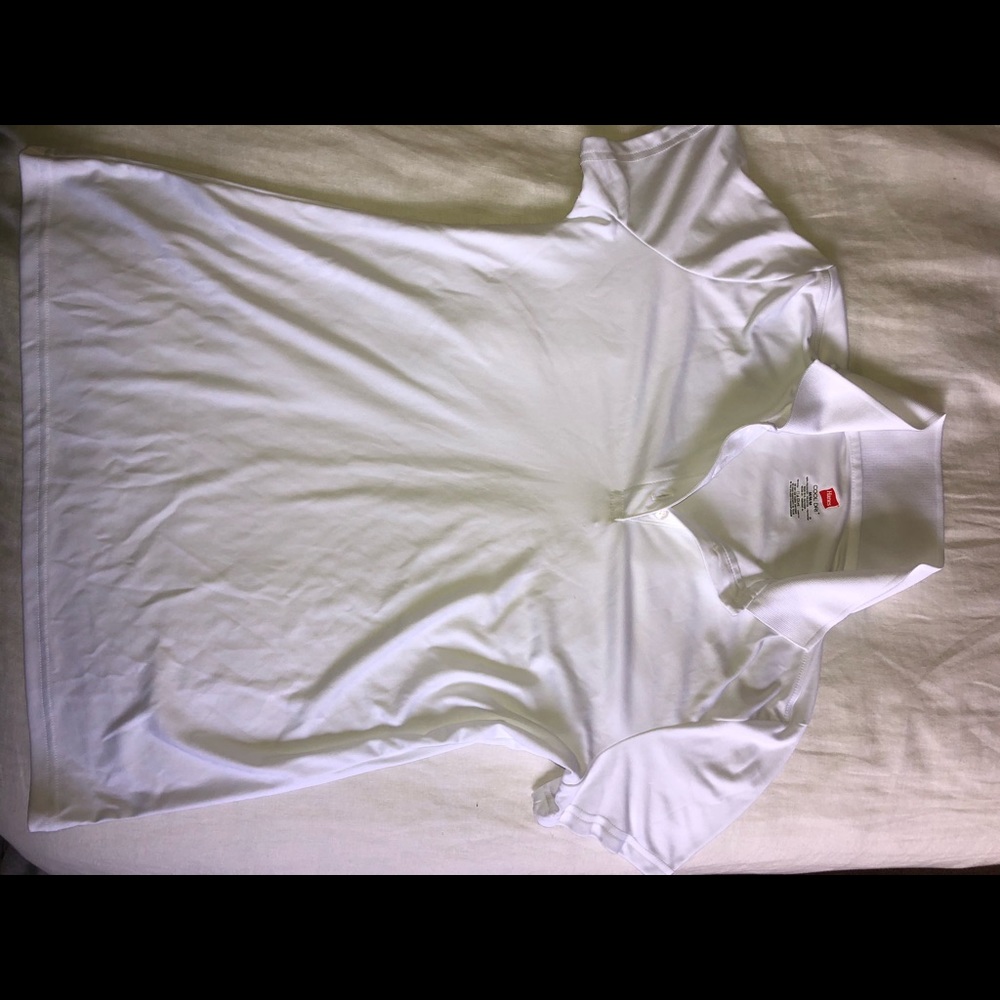 Hanes dri-fit polo